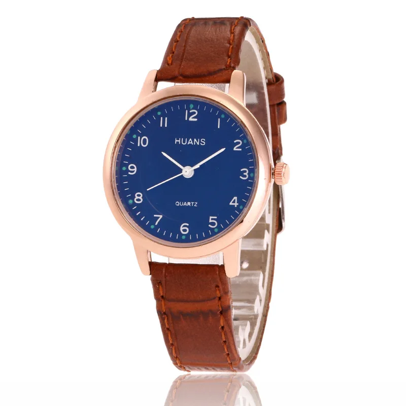2018 New Mini Small Dial Leather Women Watches Rose gold Quartz Watch Women Casual Simple