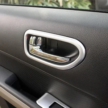 

ABS Matte For Nissan X-Trail X trail T31 2008 2009 2010 2011 2012 2013 Car Inner Door Bowl Decoration Strip Trim Accessories 2