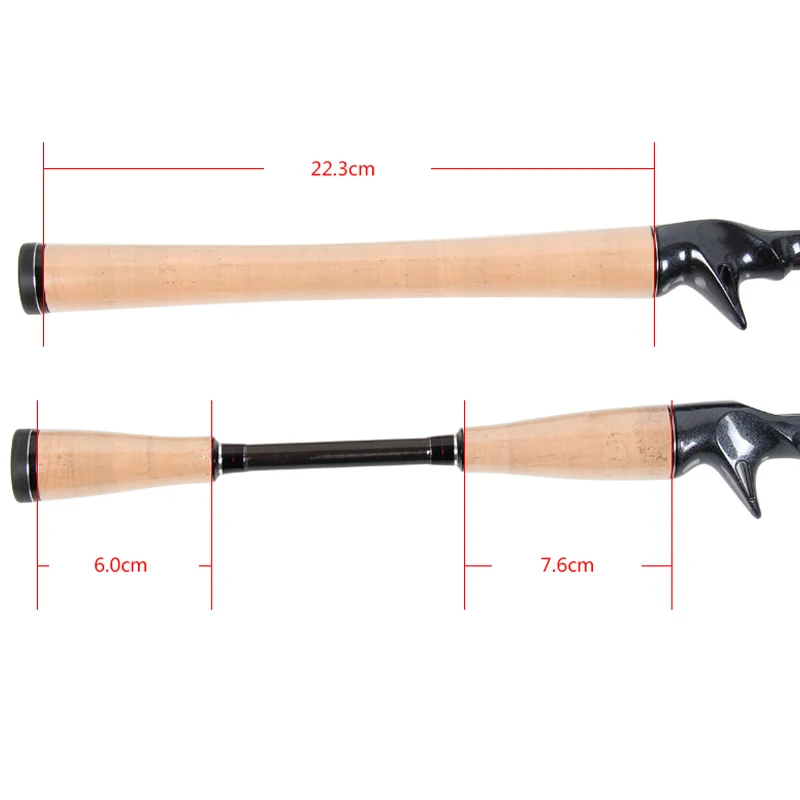 TSURINOYA 1 95 М L/XF Baitcast Удочка 2 10 г/3 8LB 3A пробковая ручка FUJI аксессуары приманка для