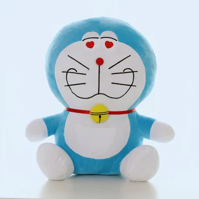 Горячая Chirdren Большой 25-70 см Doraemon игрушечная кошка Дора Мечта викинга Милый Забавный плюш дети синий-жир мягкие игрушки для детей Подарки - Цвет: E