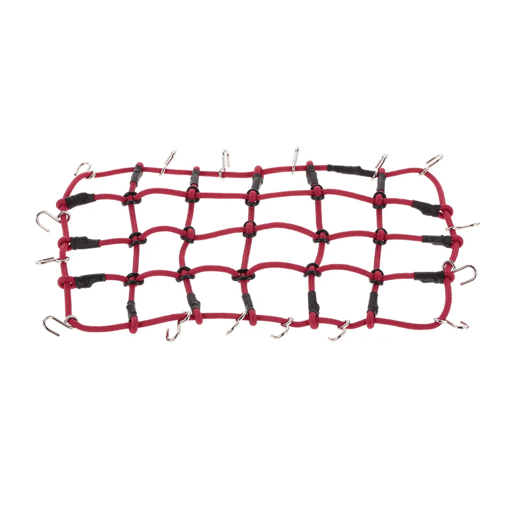RC 110 RC Rock Crawler Elastic Luggage Net for Axial SCX10 90046 D90 TRX-4 Model Truck RC Car Parts Accessories baja (13)