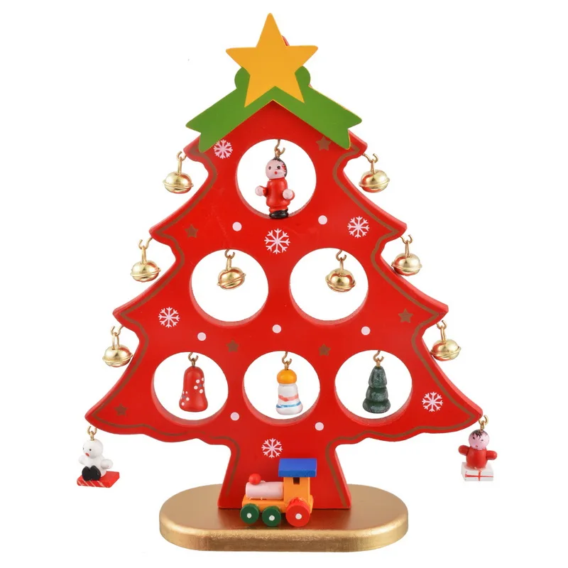 Hoomall Navidad Рождественский подарок для детей 2019 на Новый год 1 набор Деревянная