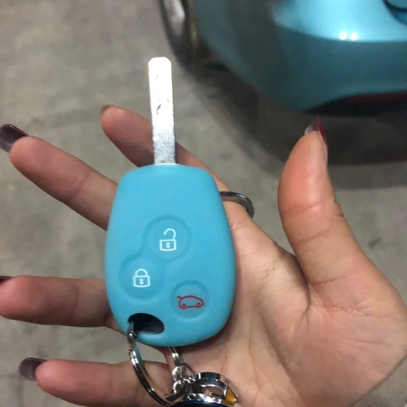 Для нового Smart Fortwo ForFour силикагель автомобильный чехол для ключей мягкая защитная оболочка
