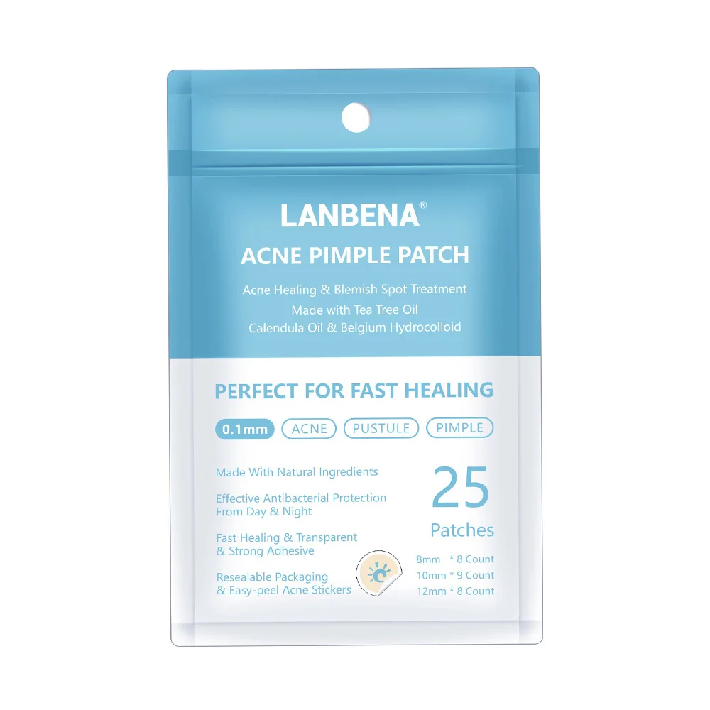 Daily Use LANBENA прыщи, пластырь для прыщей, наклейки для прыщей, масло календулы, Бельгийское гидроколлоидное лечение, средство для удаления прыщей, средство для ухода за кожей - Цвет: Daily Use