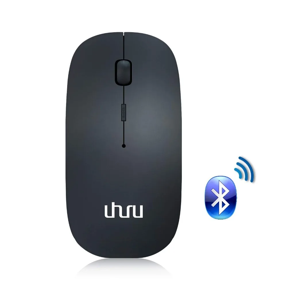 Беспроводная мышь UHURU перезаряжаемая Бесшумная оптическая с USB Bluetooth 3 0 1200DPI