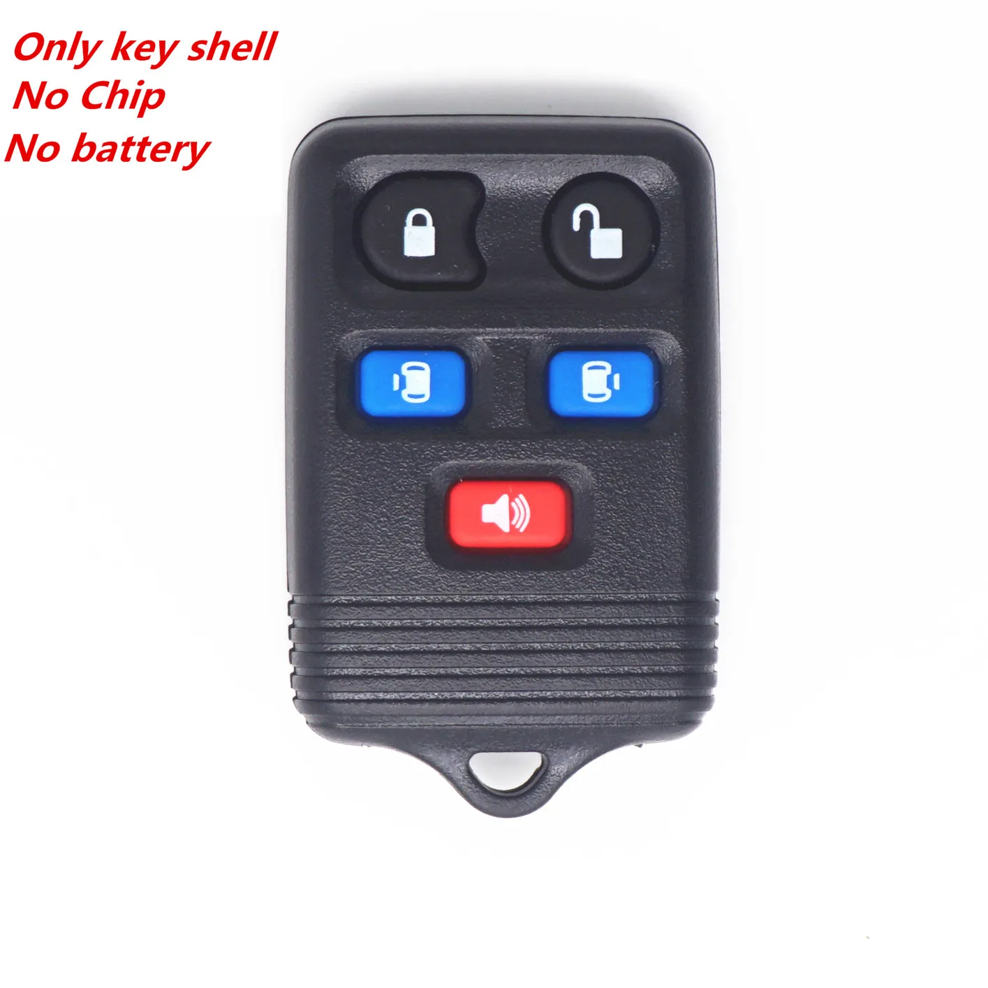 

WFMJ 5 Buttons Remote Smart Key Case Chain Shell for Ford Freestar Expedition Windstar Mercury Monterey Lincoln Navigator