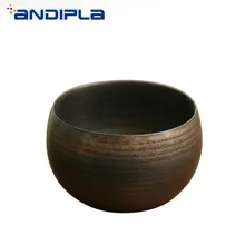 500 мл Винтаж в японском стиле грубая керамика калебасы чайная церемония аксессуары ручной работы керамика для мытья чая чайный набор кунг-фу подарок