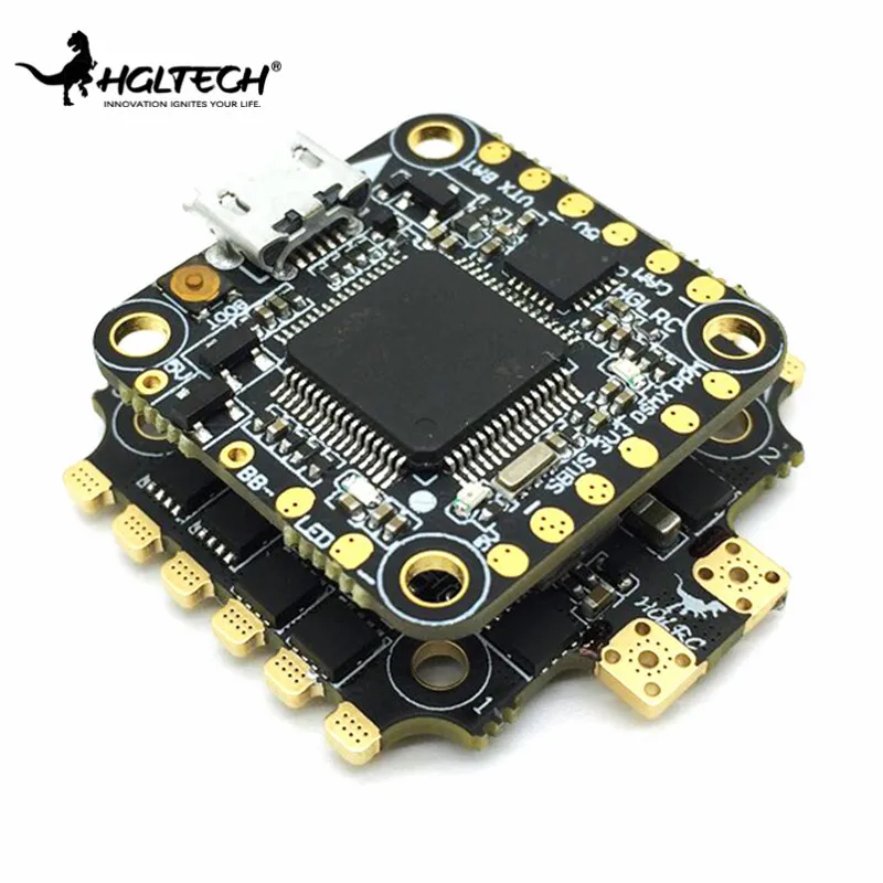 

HGLRC XJB F440 F4 Flight Controller OSD BEC & 40A Blheli_32 3-5S ESC DSHOT1200 for RC Drone Multi Rotor Spare Parts