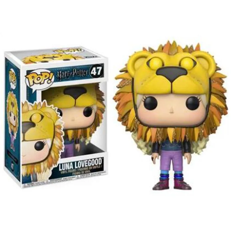 

Funko Pop 47 Harry Potter Series Luna Lovegood With Lion Cloak Collectible Toys