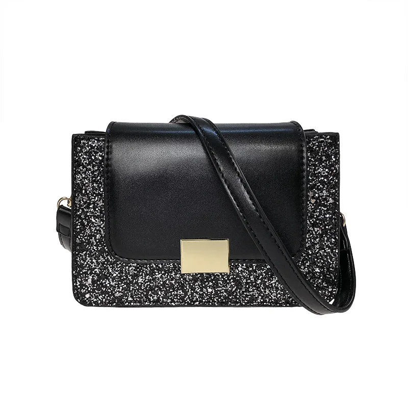 

2019 spring new women's bag Korean version Handbags women's shoulder bag fashion Flap simple Messenger small square bag