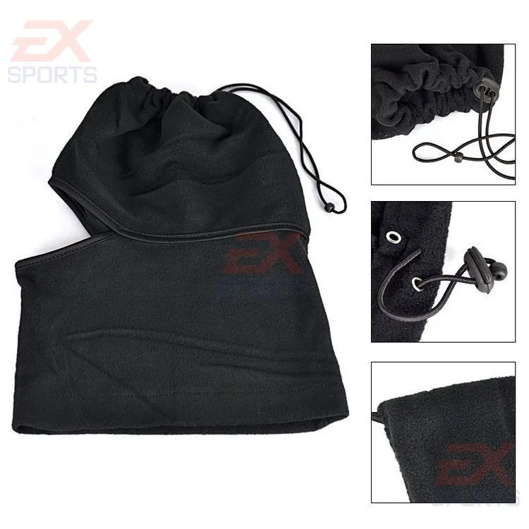 Men Motorcycle Thermal Fleece Balaclava Neck Winter Ski Full Face Mask Cap Cover (10)