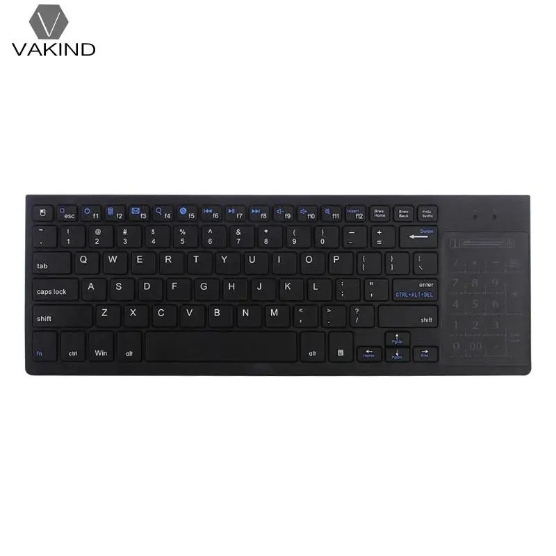 

VAKIND 35L Wireless Bluetooth 4.0 Keyboard Touch Keypad Keyboard for Windows Mac