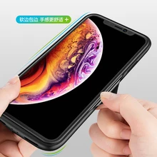 Для iphone XR Xr XS Max Батарея Дело 6000 mAh Внешняя Зарядное устройство Мощность банк запасная крышка чехол на корпус телефона