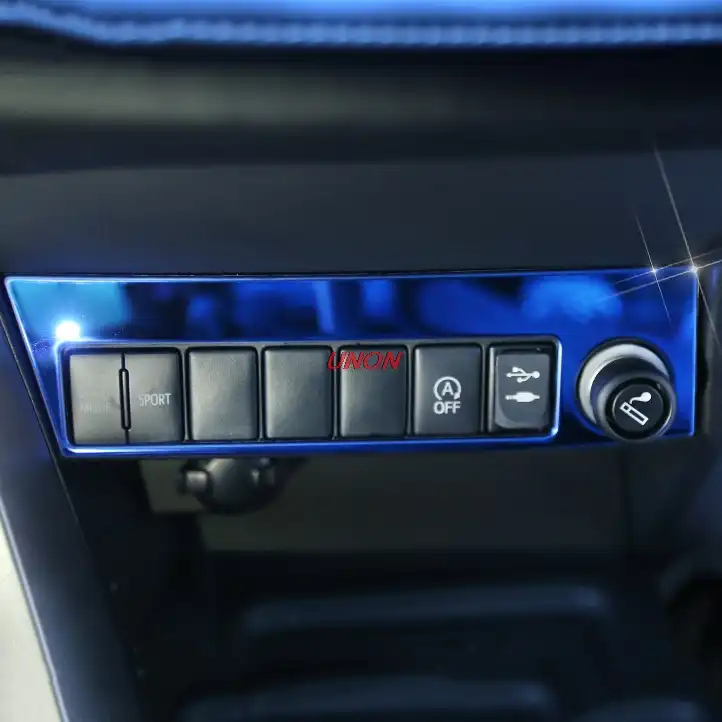 Interior Cigarette Lighter Cigar Panel Cover Stickers For