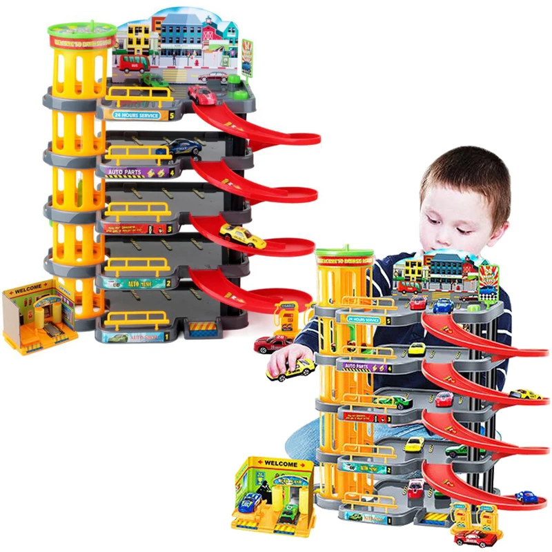 multi story car park toy