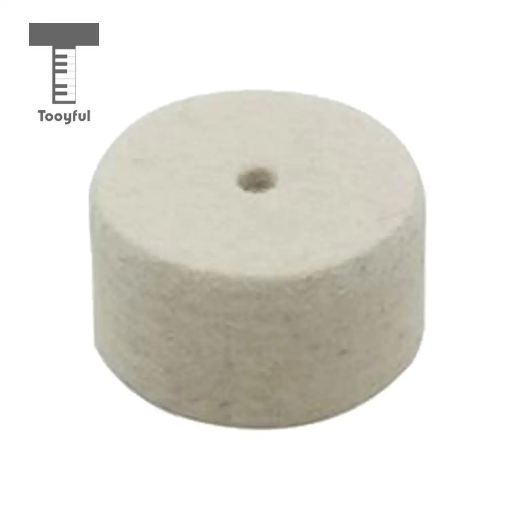 Tooyful Durable Drum Pedal Beater Mallet Hammer Head Wool Felt DIY for Drummer Percussion Instrument Accessory