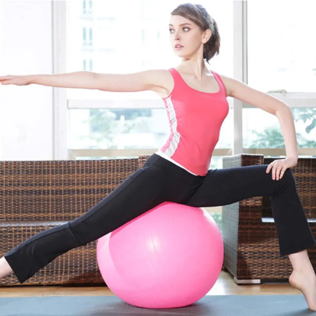 75 см фитнес для пилатеса и йоги мяч массаж фитнес-мячи расслабляющий мышцы Мячи гибкость баланс спортивные утолщенные противоскользящие