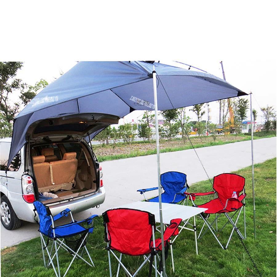 1ks Přenosný Outdoor Camping vybavení Vodotěsný Velká markýza Sun Shade Přístřešek Family Beach Picnic Party Camping Stan Marquee