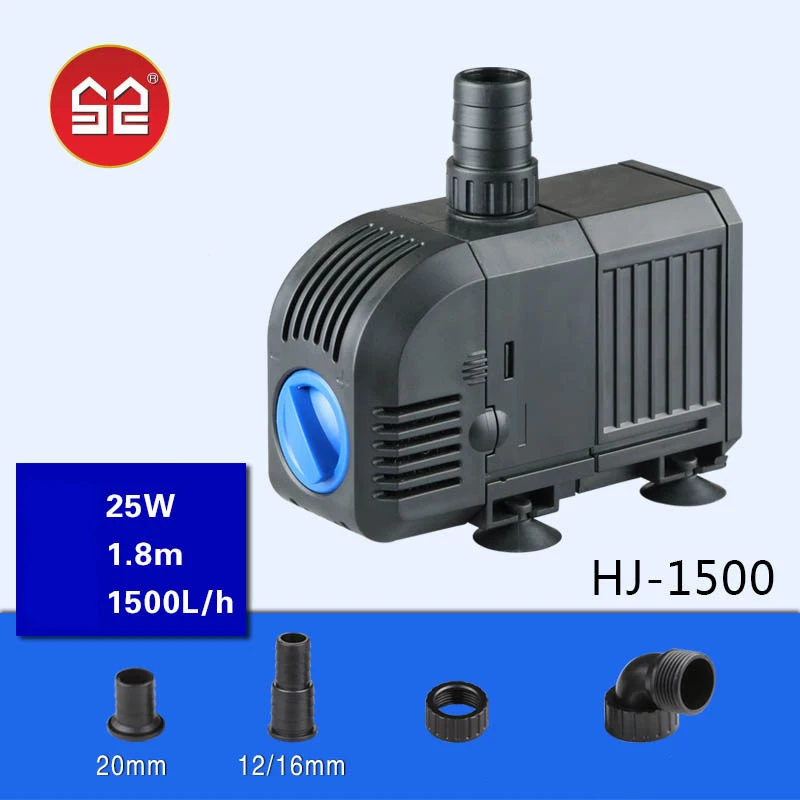 Submersible Hydroponics Water Pump Sunsun Hj1500 Filter Pump Aquarium