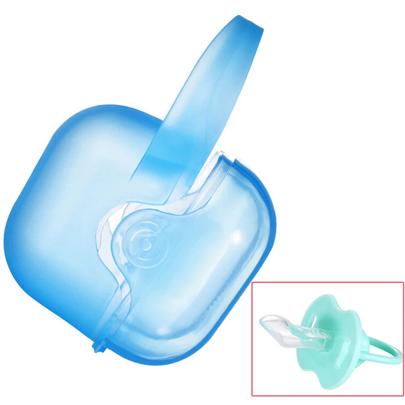 

Dustproof Personalized Pacifier Storage Box Nipple Soother Container Gift Baby Shower Pacifier Travel Dust Box Cover