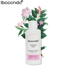 60 мл гель лак для ногтей Cleanser Plus УФ гель протрите Remover протрите гель лак для ногтей остатка очиститель для удаления липкий Слои