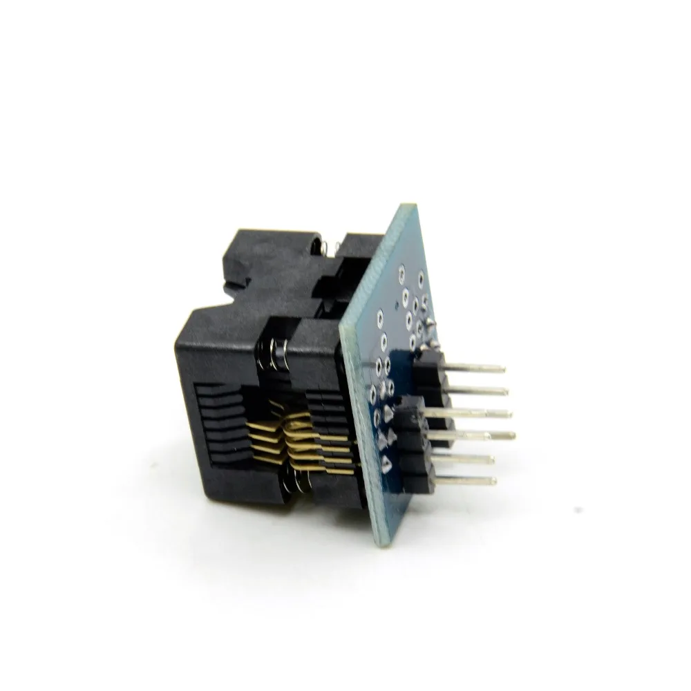 Socket Converter Module SOIC8 SOP8 to DIP8 EZ Socket Converter Module Programmer Output Power Adapter With 150mil Connector SOIC 8 SOP 8 To DIP
