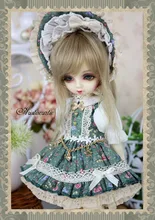 Tea Rose Dress Suit 6pcs for BJD Doll 1 6 YOSD Doll Clothes LF48