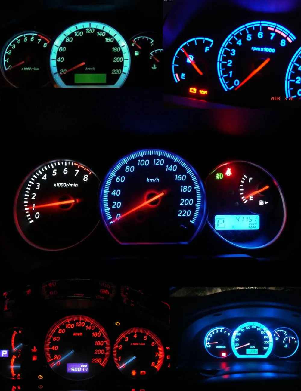 Автомобильный инструмент AutoEC 10X светильник T3 T4.2 1210 3528 T4.7 5050 1 SMD светодиодный 12 в