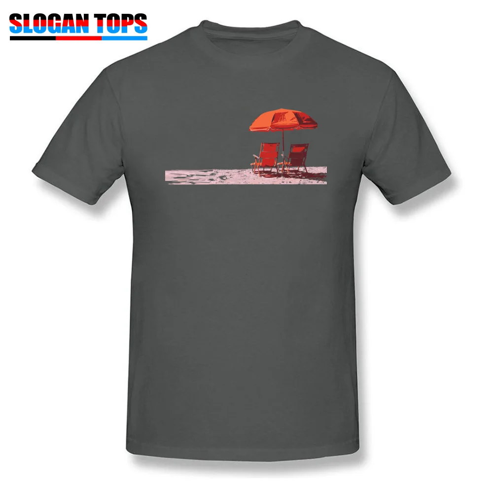Round Collar beach 1778570_960_720 Pure Cotton Men Top T-shirts Personalized Short Sleeve Tees 2018 Hot Sale Geek T Shirt beach 1778570_960_720 carbon