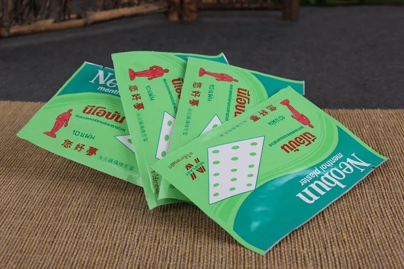 Menthol 40pcs1bag Thailand Original Paste Treatment Arthritis Periarthritis Patch Joint Pain Release Relaxing Massage Plasters-4