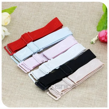 

1 pair 1.8cm width Ladies fashion Girl bra straps Style ADJUSTABLE BRA BELT SHOULDER STRAP multi color desgin intimate goods