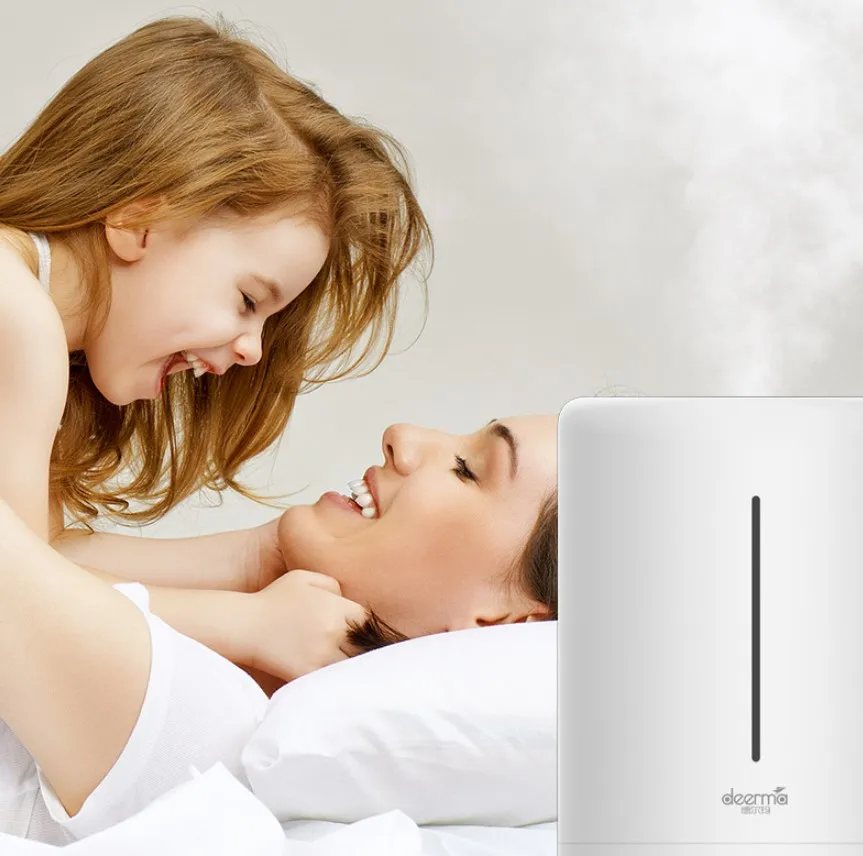 Xiaomi Deerma 5L увлажнитель воздуха для ребенка семьи беременных в спальне офисный бытовой AC ON Sleep очиститель воздуха F628