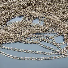 100 м/лот DIY ювелирных изделий древний бронзовый цвет цепь