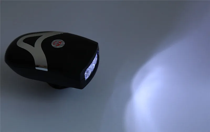 Discount Waterproof 3 LED Bike Bicycle Light Universal Front Head Light Cycling Lamp + Electronic Bell Horn Hooter Siren Accessories 6 Discount Waterproof 3 LED Bike Bicycle Light Universal Front Head Light Cycling Lamp + Electronic Bell Horn Hooter Siren Accessories 6