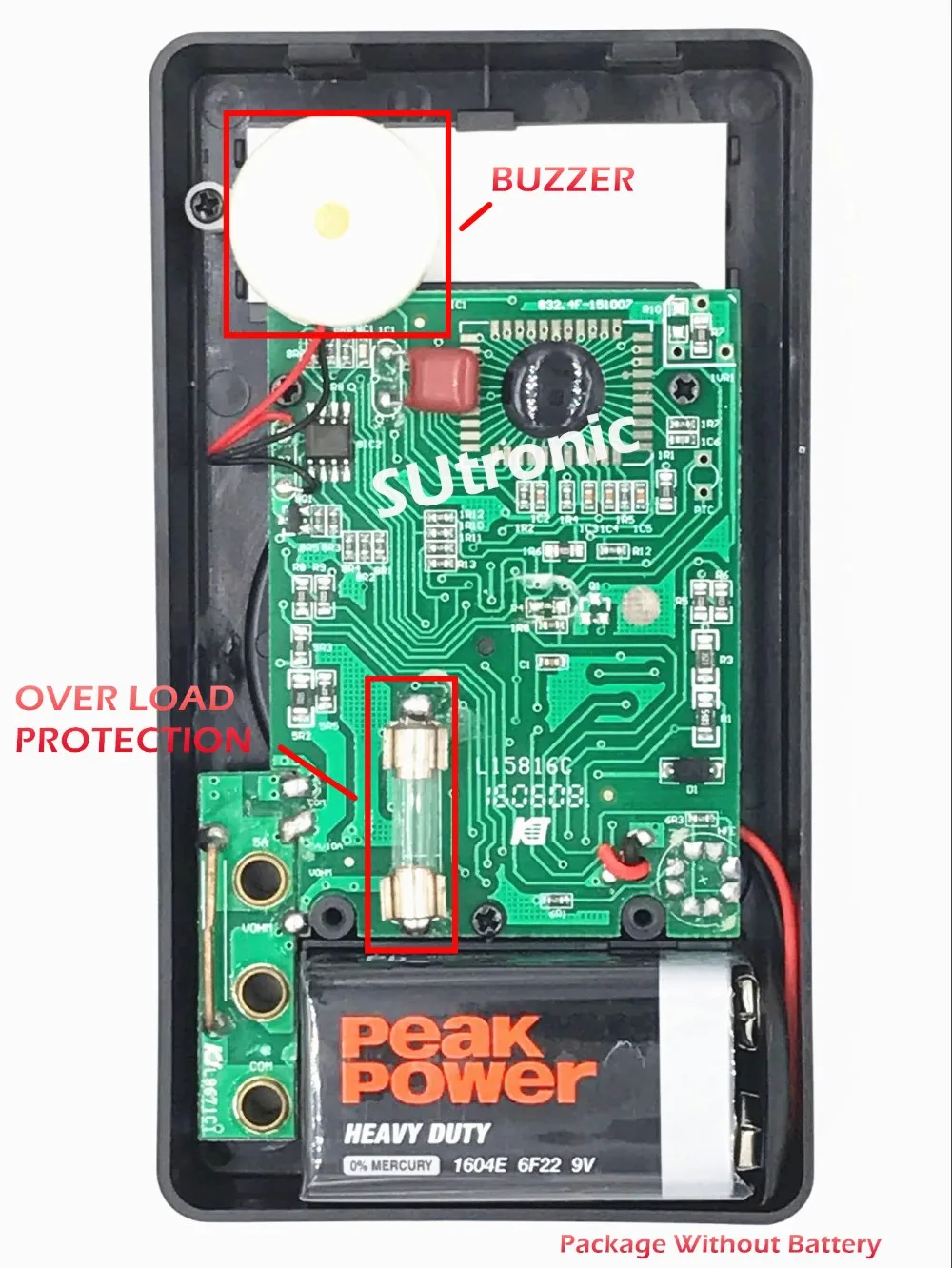 DT-830D Мини цифровой мультиметр с зуммером защита от перегрузки квадратная волна Выходное Напряжение Ампер Ом тестер зонд DC AC ЖК-дисплей