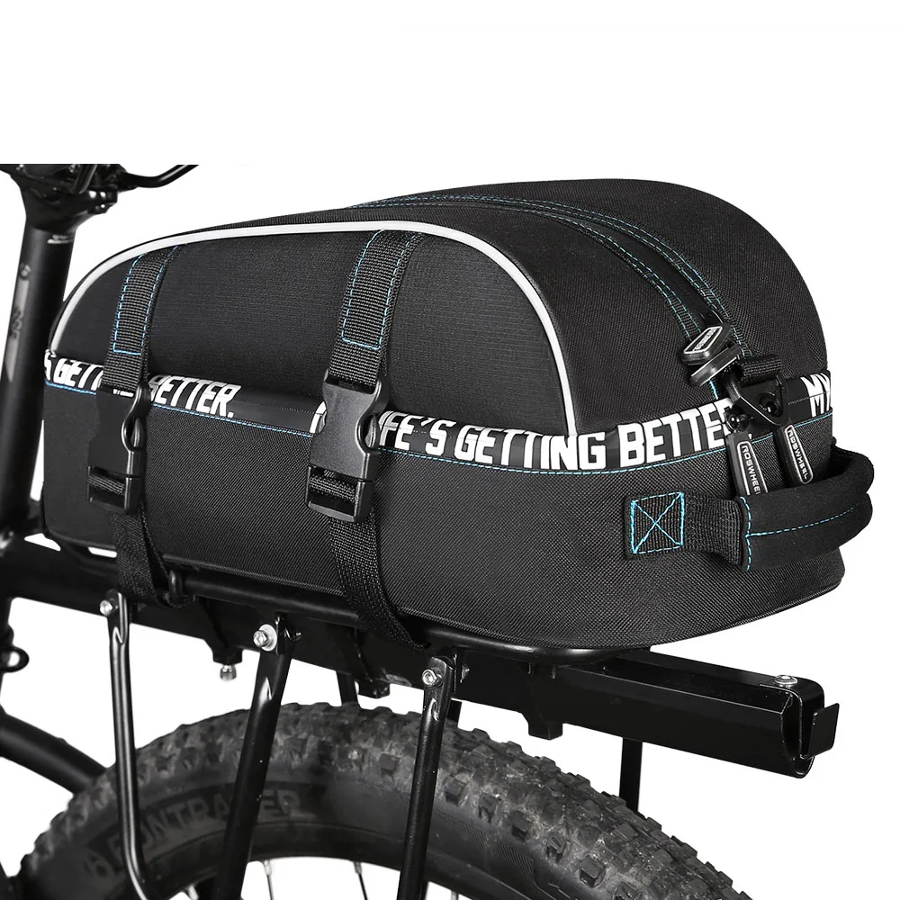 Buy ROSWHEEL Multifunction Cycling Trunk Bag 8L Bike Rear Rack Bag Bicycle