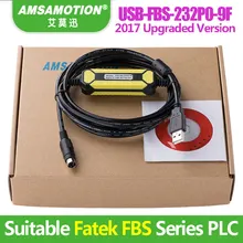USB-FBS-232P0-9F подходит Fatek FBS FB1Z B1 ПЛК серии Кабель для программирования USB версии для RS232 адаптер
