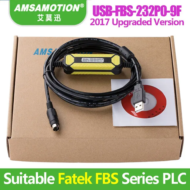 $US $16.63  USB-FBS-232P0-9F Suitable Fatek FBS FB1Z B1 Series PLC Programming Cable USB Version To RS232 Adapt