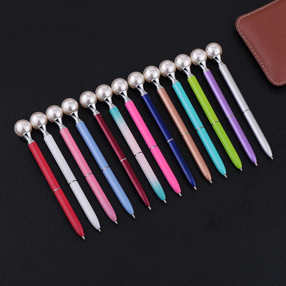 Coloffice cute Large pearl metal ballpoint pen high quality Gift pens 1