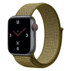 Тканый нейлоновый ремешок для Apple Watch Band 42 мм 38 мм спортивные тканевые нейлоновые Браслеты Ремешок для iwatch 3/2/1