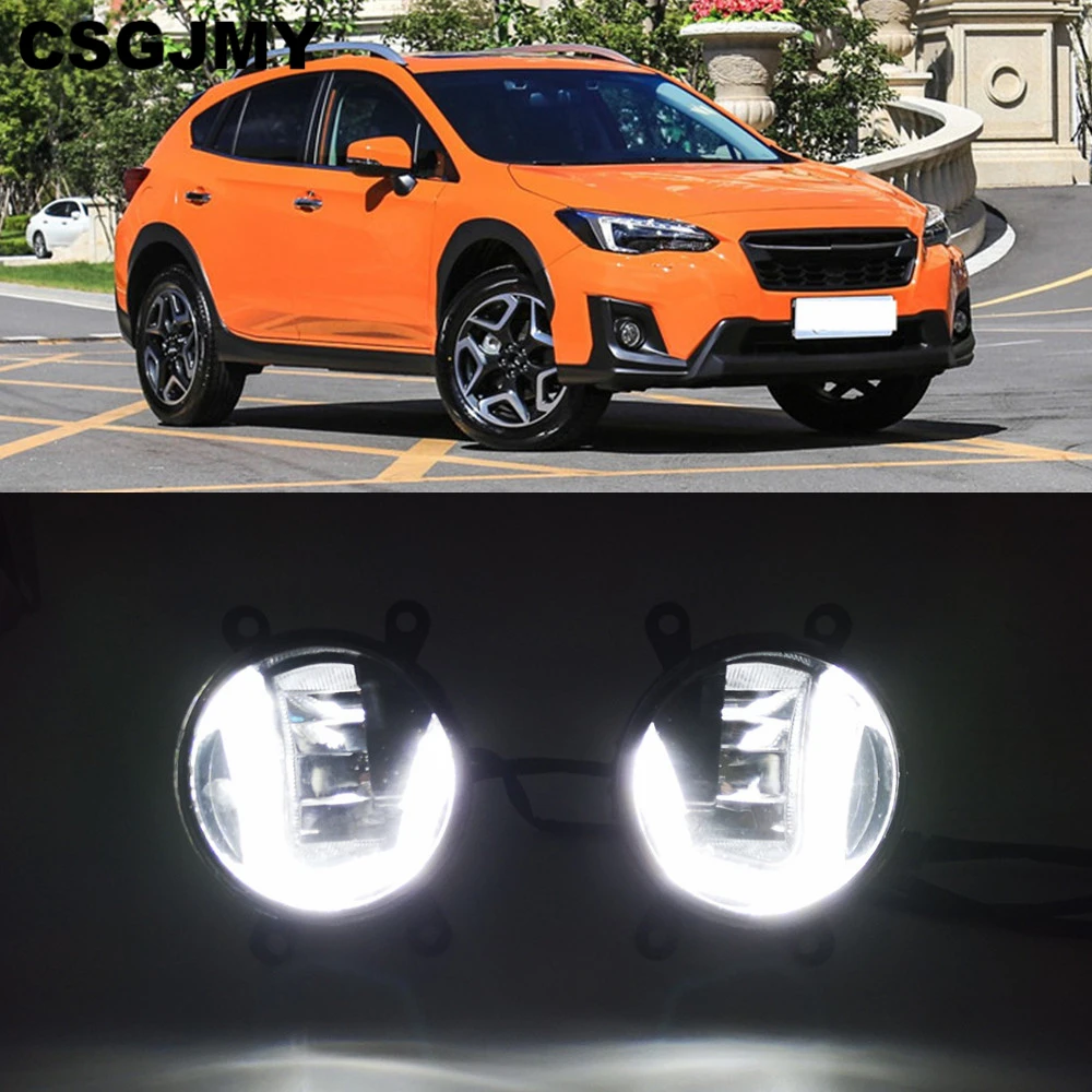 3 в 1 функции авто светодиодный DRL Дневной светильник автомобиля проектор