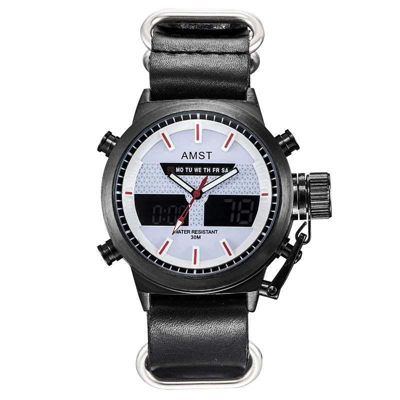 see chart Ai From France, Spot Waterproof Countdown Watches Electronic Belt Movement A Undertakes To 3025 B - Цвет: see chart