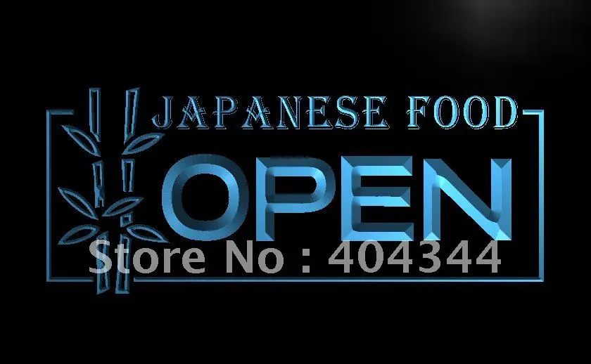 LB023- OPEN Japanese Japan Restaurant LED Neon Light Sign home decor crafts | Дом и сад