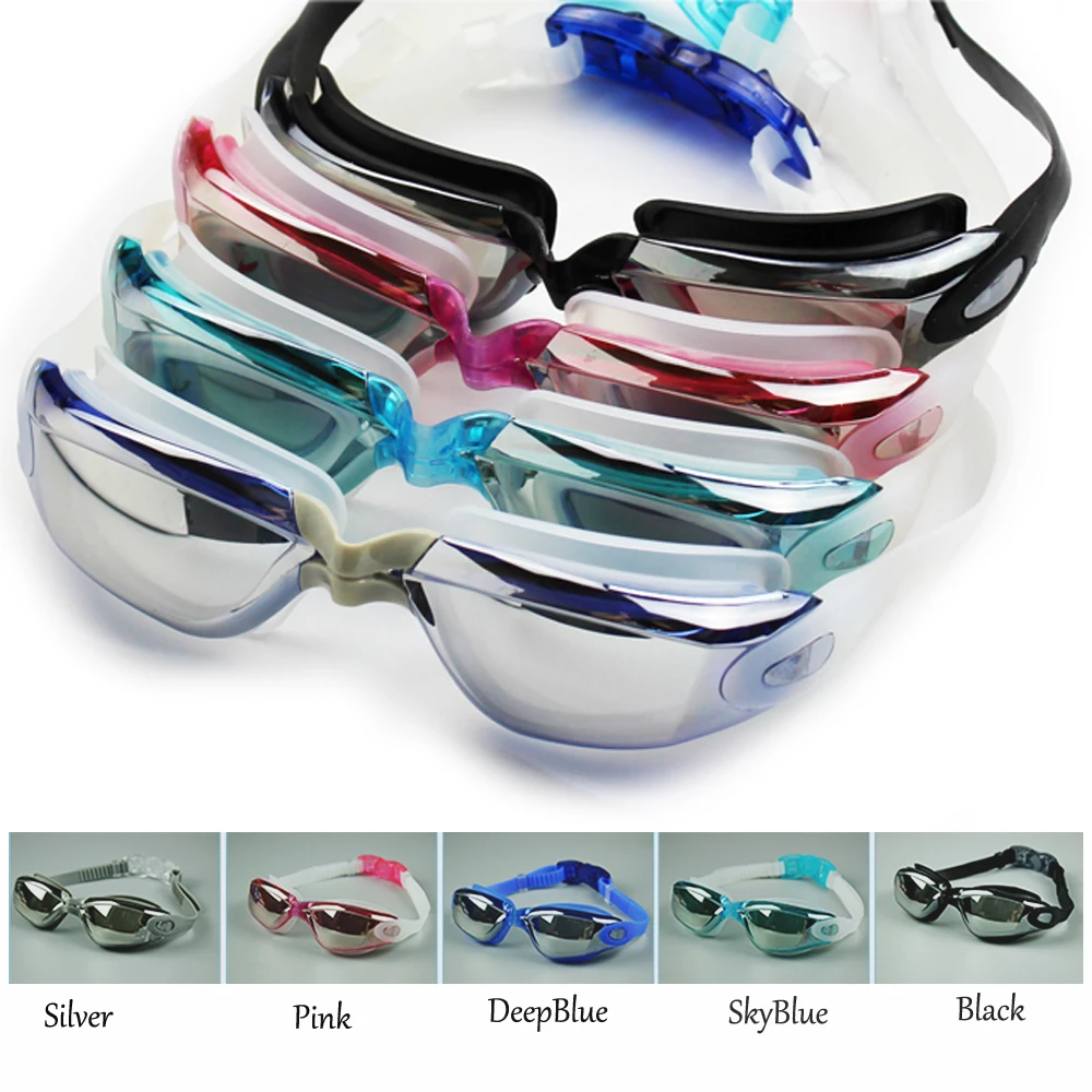 Профессия взрослых очки для плавания мягкая силиконовая прокладка плавать Очки свободный крой прозрачный Поликарбонат линзы плавать очки для унисекс