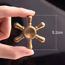 Топ Спиннер антистресс ручной Спиннер игрушки Металл для тренировки пальцев Спиннер для аутизма и СДВГ