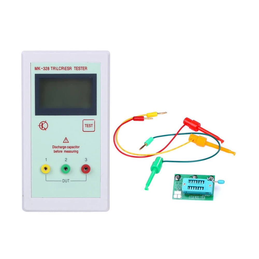 Измеритель сопротивления NPN PNP MK 328 TR LCR ESR|Мультиметры| |