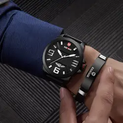 KADEMAN Riginal модный бренд Для мужчин часы кварцевые Бизнес часы Для мужчин Водонепроницаемый наручные часы военные часы relogio masculino