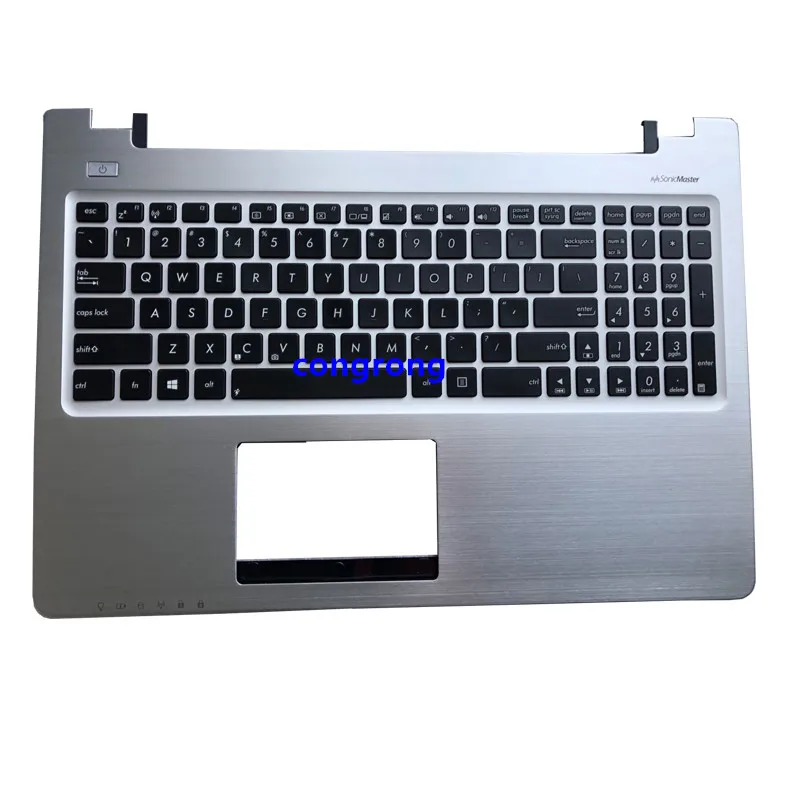 90% Новая Клавиатура США для ASUS K56 K56C K56CB K56CM K56CA A56 A56C S56C S56 верхняя крышка клавиатуры