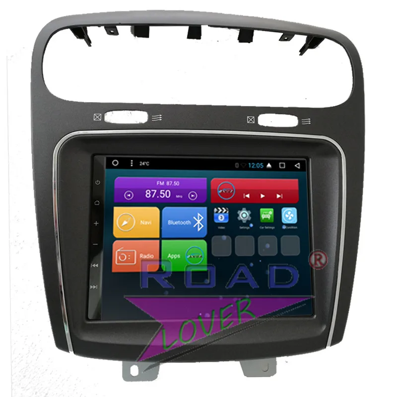 Clearance Roadlover 2 Din Car Radio Android 7.1 Car Video DVD Autoradio Player  GPS Navigation For Fiat Leap Freemont Dodge Journey Stereo 2