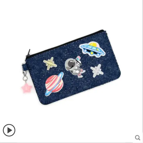 

Pen pocket wallet Fabric Felt kit Non-woven cloth Craft DIY Sewing set Felt Handwork Material DIY needlework supplies